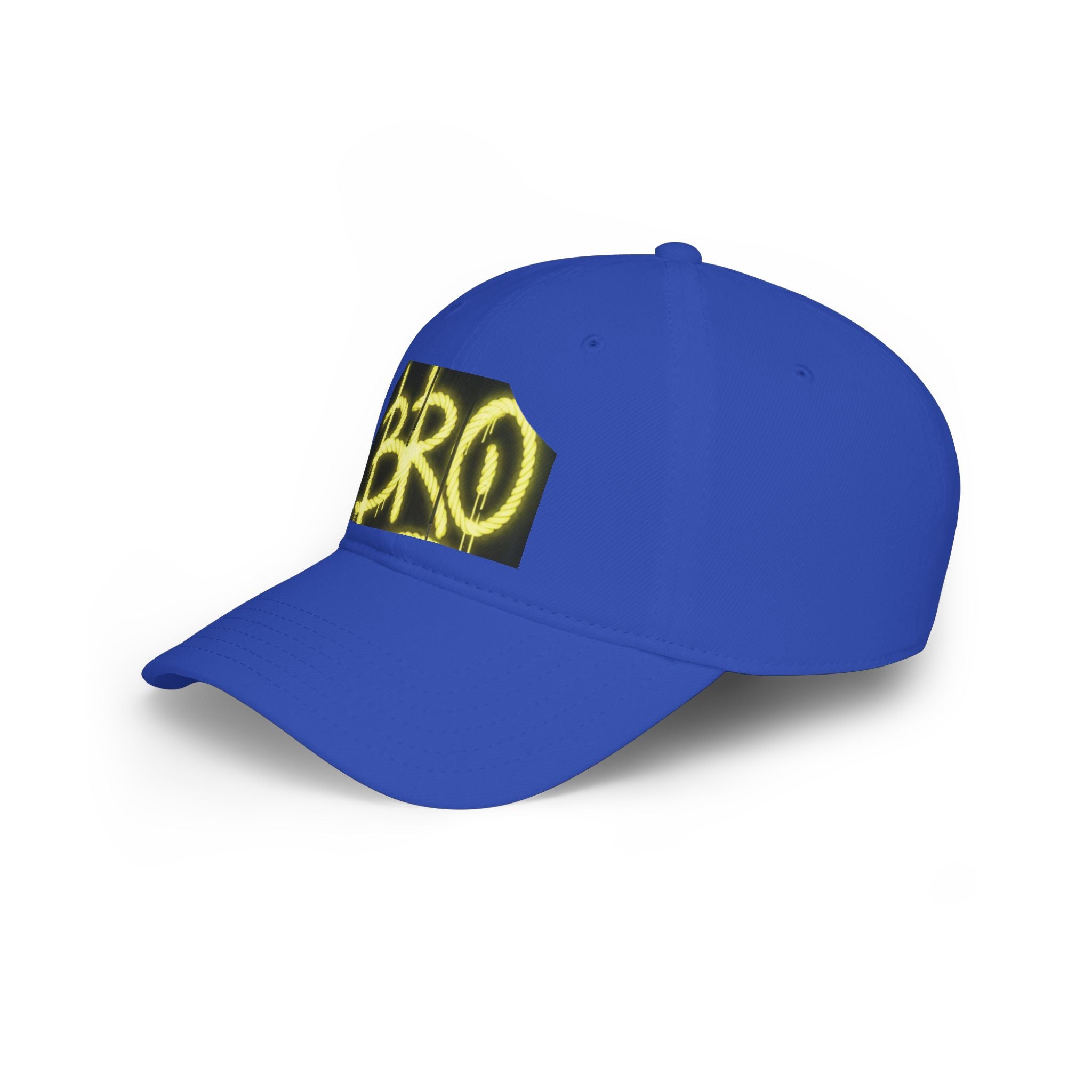 Bro Graffiti Low Profile Baseball Cap — Streetwear Spray-Paint Logo Hat