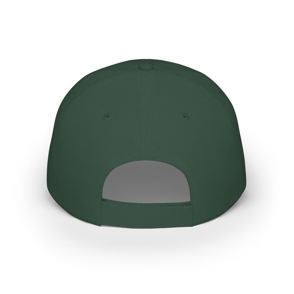 Bro Graffiti Low Profile Baseball Cap — Streetwear Spray-Paint Logo Hat